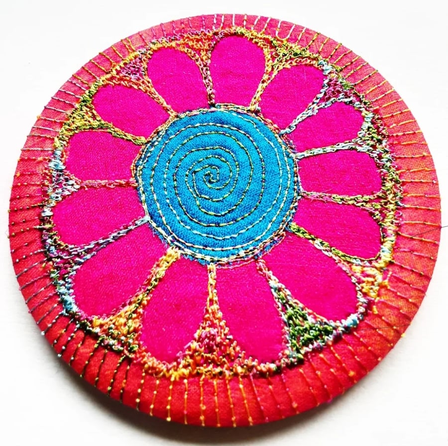 Large Pocket Mirror Handbag Accessories Colourful 