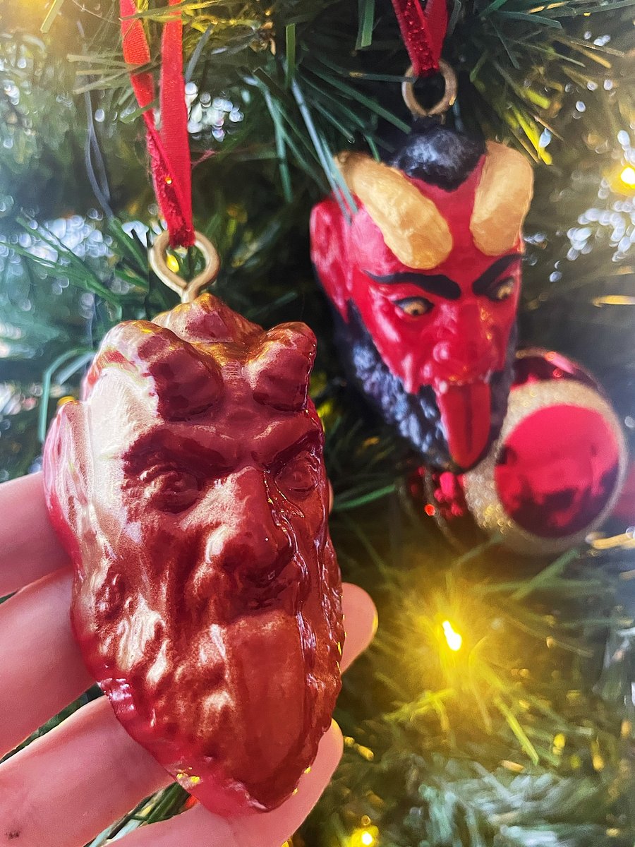 Krampus Christmas Tree Handmade Ornaments