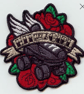 “Hit Like A Girl” Roller Skate Embroidered Patch Winged Roller Derby Patch