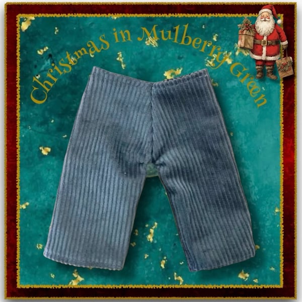 Grey Corduroy Trousers