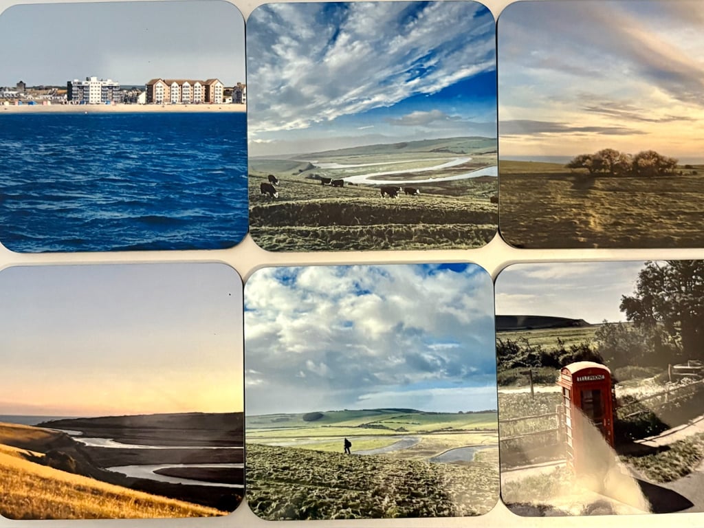 Pick and Mix 4 x 9.5cm Coasters of your choice 