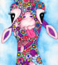 Giraffe Fine Art Giclee Print