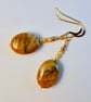 Crazy Lace Agate Earrings, Faceted Quartz - Handmade Gift, Birthday, Anniversary - Image 3