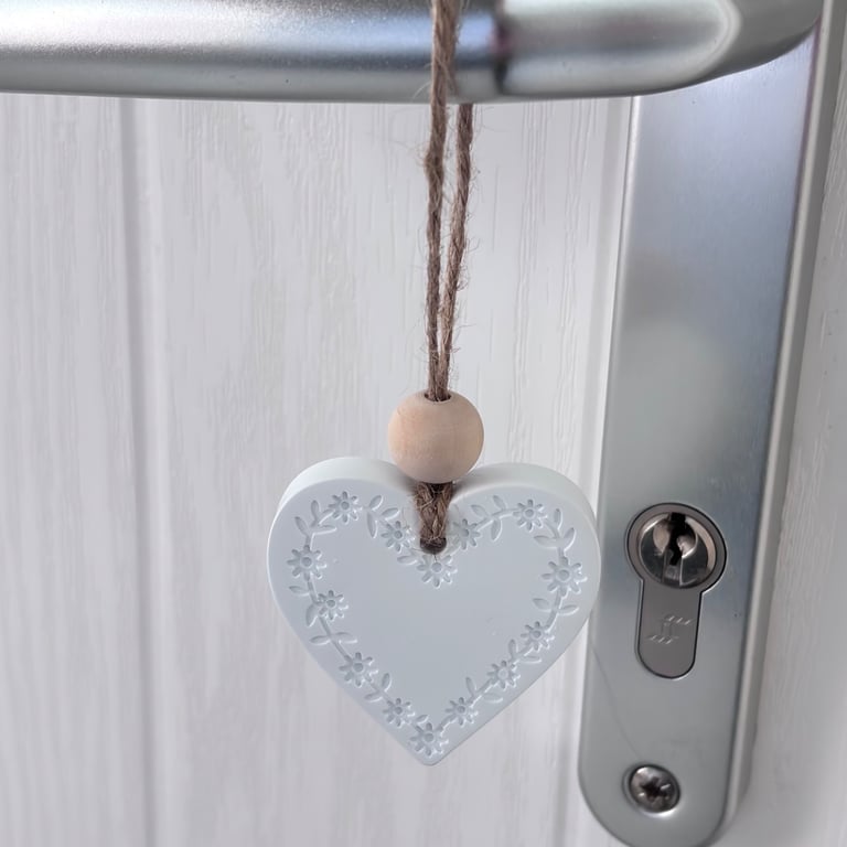 Hanging Heart Essential Oil Diffuser, Handmade Home Fragrance Gift