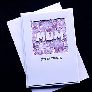 Amazing Mum - Handcrafted Mothers Day Card - dr17-0011