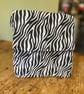 Zebra Print Handmade Insulated Lunch bag  - Image 3