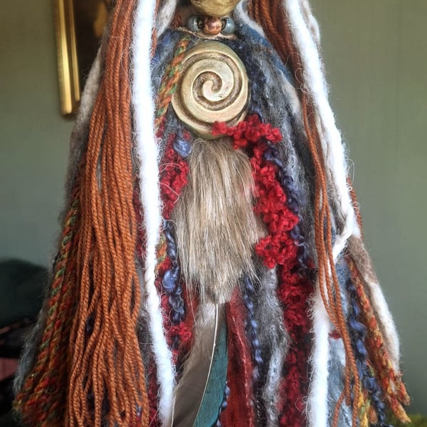 Spirit doll, witches ward, altar, poppet doll,shaman doll,witch,spell, unusual 