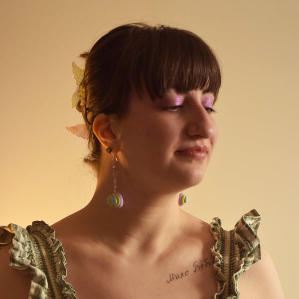 Clay Earrings - The Commoners - Pair 10