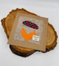 Scottish themed appliqué card for Dad - Image 2