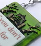 Handmade Fused Glass Live For Something Or Die For Nothing Hanging Picture - Image 5