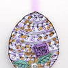 Fabric Easter Egg - Lilac