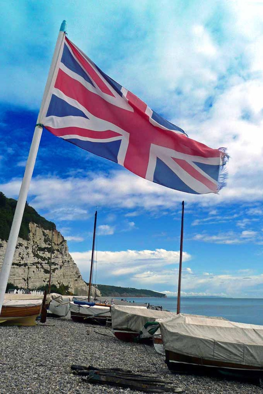 Beer Beach Jurassic Coast Devon England Photograph Print