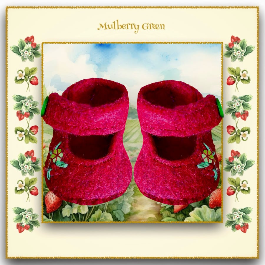 Reserved for Karen - Red Sequinned Shoes