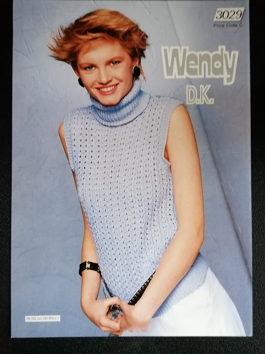 Knitting pattern Wendy 3029 Folksy