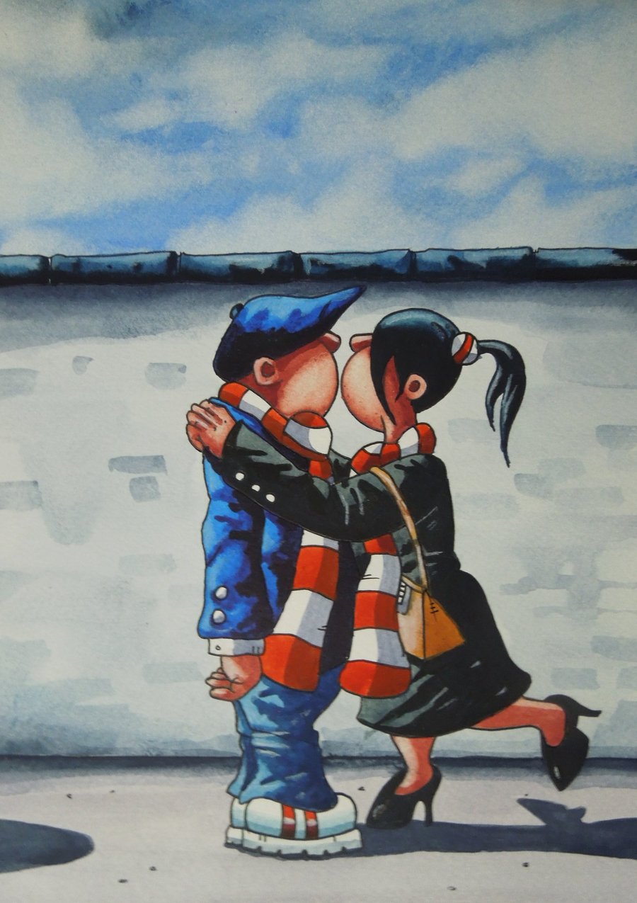 Original Art     Saturday Romance   10 x 7 "