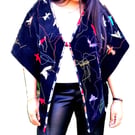 ALOUETTE  3D CAPELET WEARABLE ART