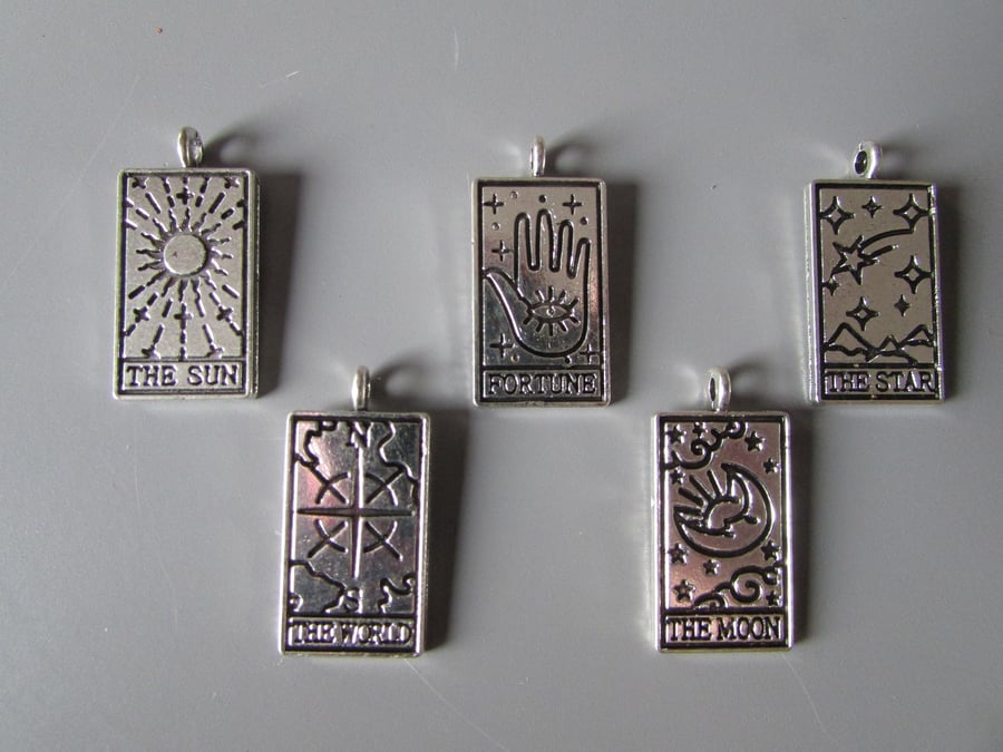 Tarot Card Jewellery Charm