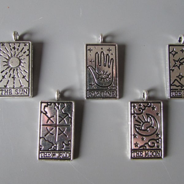 Tarot Card Jewellery Charm