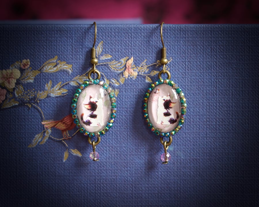Image of The Marchioness Earrings - Wisteria Edition