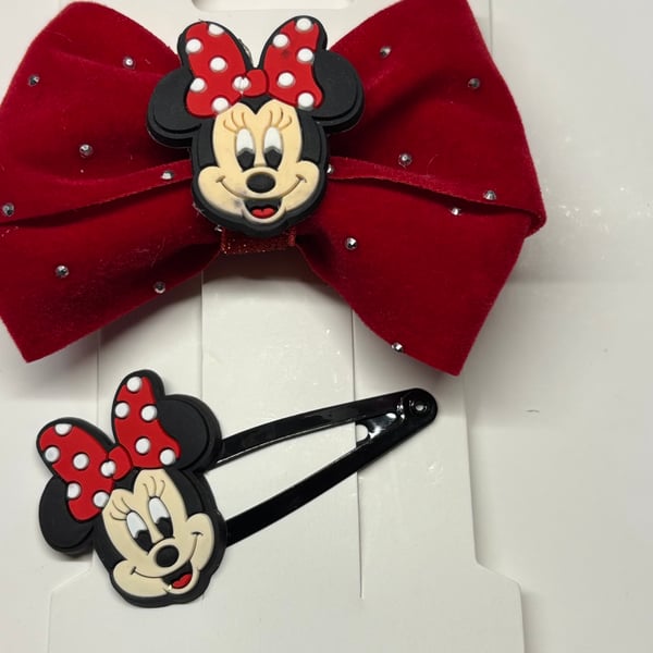 Minnie bow & clip