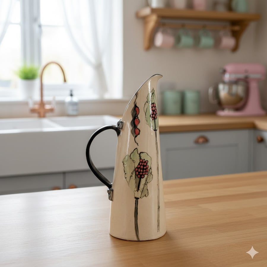 Harvest Time Jug - handmade ceramic