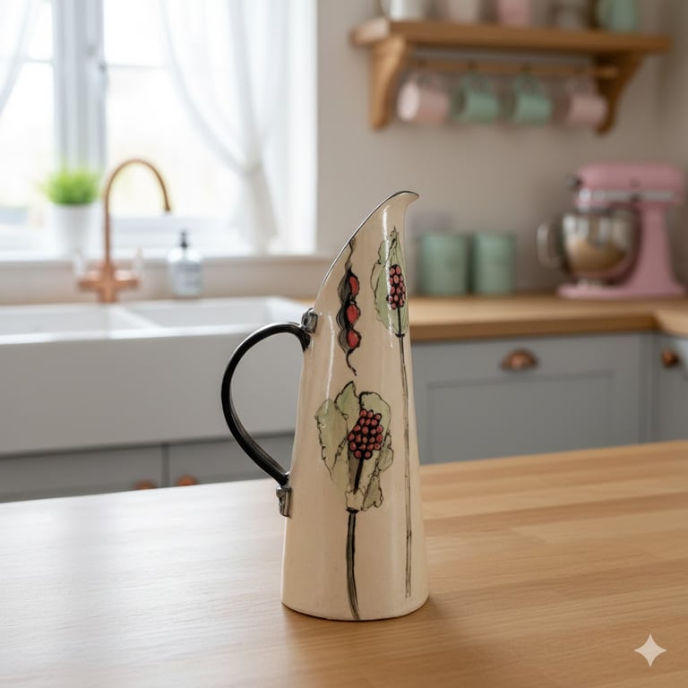 Harvest Time Jug - handmade ceramic