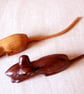carved wooden oak mouse  : brings to life oak furniture  - Image 5