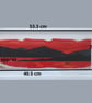 Handmade Fused Glass 'Sunset over Isle of Harris' Picture - Image 2