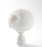 Baby Girl Hat, Shower Christening Gift for a Newborn Baby Girl, Baptism Hat - Image 1