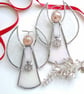 Stained Glass Christmas Decoration - Angel - Image 2