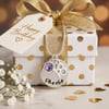 Personalised 18th Birthday Birthstone Necklace - Gift Boxed 