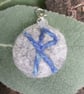 Bind Rune Amulet Keyring for Safe Travels - Image 2