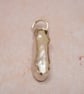 Handmade Biwa Pearl Pendant in Sterling Silver One of a Kind Organic Jewellery - Image 2