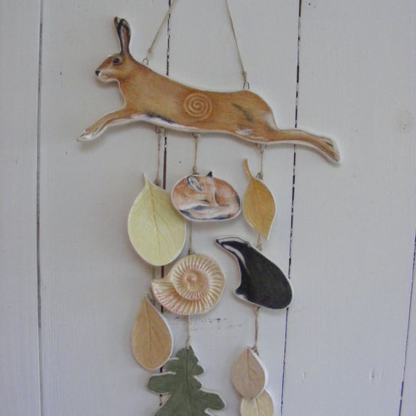 Into the Woods Hare, Badger & Fox REDUCED