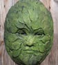 Beech Green Man Plaque plus Free Pocket Green Man