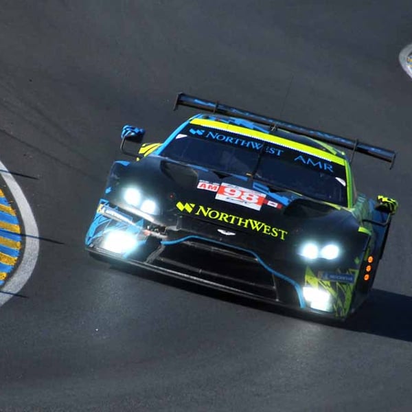 Aston Martin Vantage AMR 24 Hours of Le Mans 2022 18"x12" Print