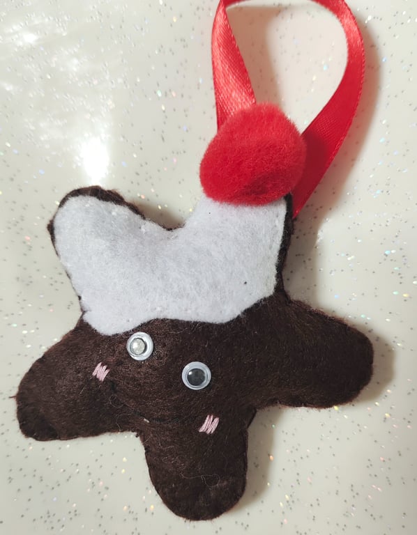 Christmas pudding decoration