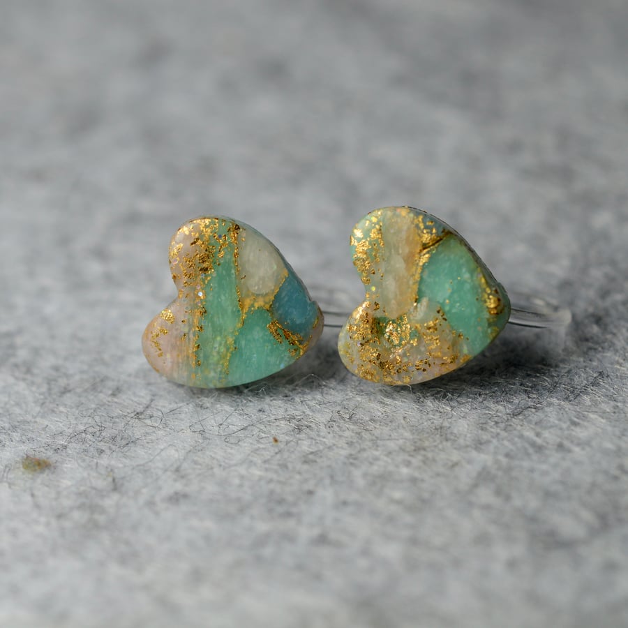 Polymer Clay Clip On Earrings 