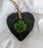 Good Luck Hanging Slate Painting, Small - Image 1