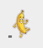 Funny Vinyl Die Cut Sticker For Adults - Cheeky Banana - Image 1