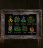 Victorian Poison Garden Cross Stitch Pattern PDF - Image 3