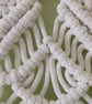 White Macrame Wall Hanging. - Image 4