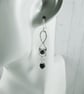 Earrings, Sterling Silver and Lapis Lazuli Unusual Droppers - Image 5