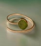Gold Sea Glass Wrap Bangle - Image 3