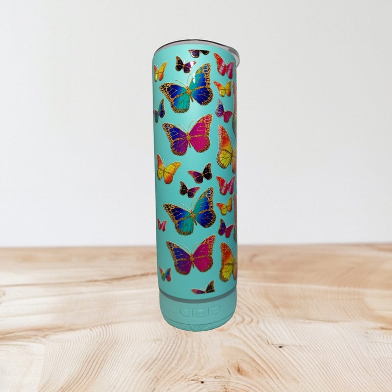 Bluetooth Speaker Drinking Tumbler 20oz capacity Music Drinks Unique Party Gift