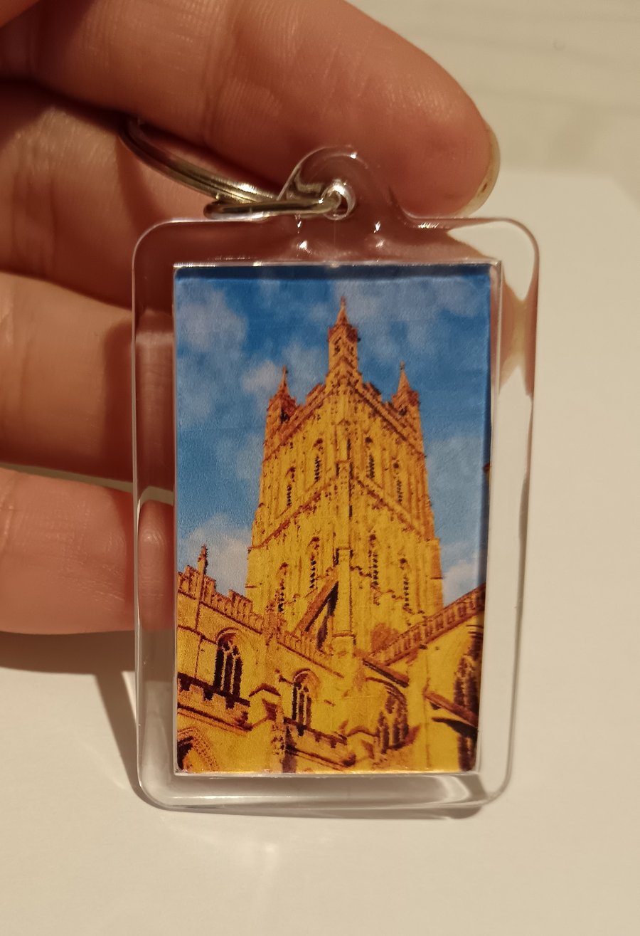 Gloucester Cathedral Photography Keyring