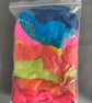  MASTER 100g Wool Fibre Pack -  bright rainbow