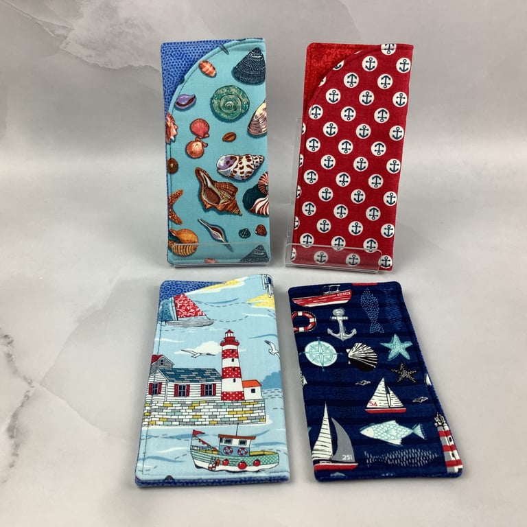 Seaside glasses case, slip case, options