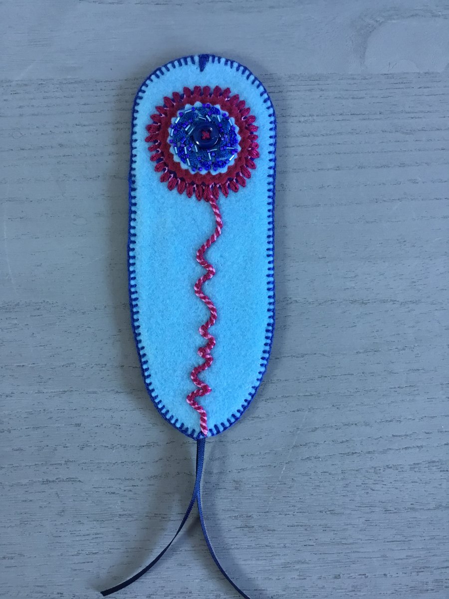 Mum’s Chrysanthemum Bookmark 