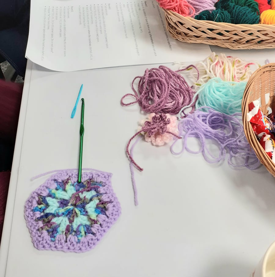 12 March 2025 - Crochet for beginners and improvers